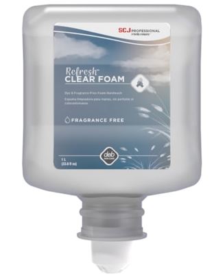 Savon mousse Refresh™ Clear Foam cartouche de 1L (33.8 fl. oz)