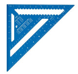 Empire Équerre triangulaire True Blue en aluminium 12 pouces / 30,48 cm