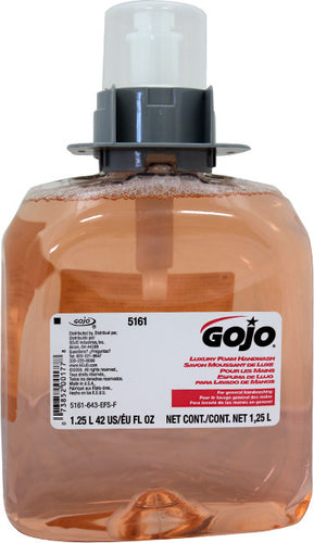 Recharge savon moussant de luxe GOJO® pour les mains 1250 ml