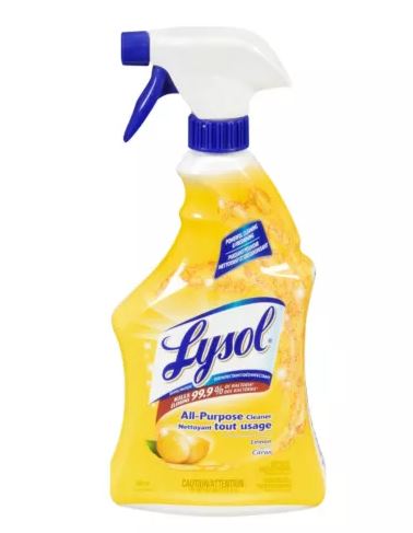 Nettoyant tout usage Lysol - Fragrance citron 650 ml