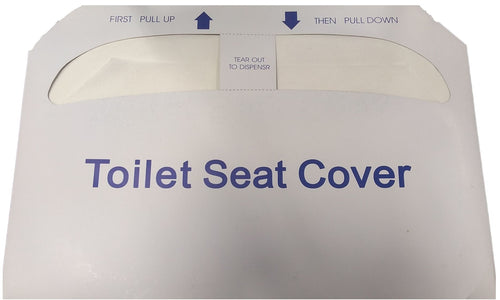 Couvre-siège de toilette en papier Protecto 1 pli 250 / pqt.