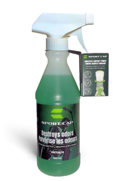 Combo SPORT CAP© bouteille réutilisable 500 ml et capsule concentrée 25 ml