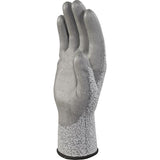 Gants de travail gris en tricot ECONOCUT®, paume en polyuréthane 3 paires/sac