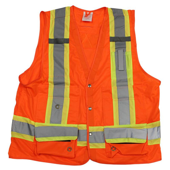 Veste de sécurité avec poches à haute visibilité - Classe 2 – Distribution  Pro-Expert Inc.