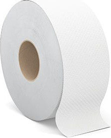 Papier hygiénique blanc Cascades Select B085 en rouleau géant, deux épaisseurs, 600' - 8 rouleaux/boîte
