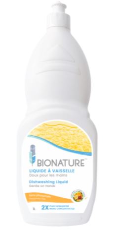 Bionature Liquide à vaisselle concentré 1L - Parfum d'agrumes