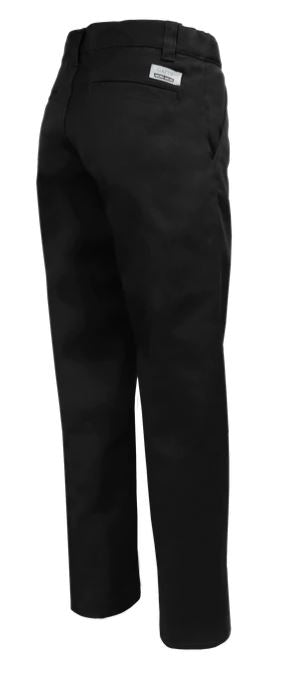 Pantalon de travail noir à taille extensible Gatts Work Wear
